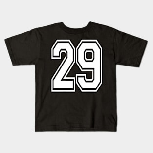 Number 29 Sports Player Number Kids T-Shirt